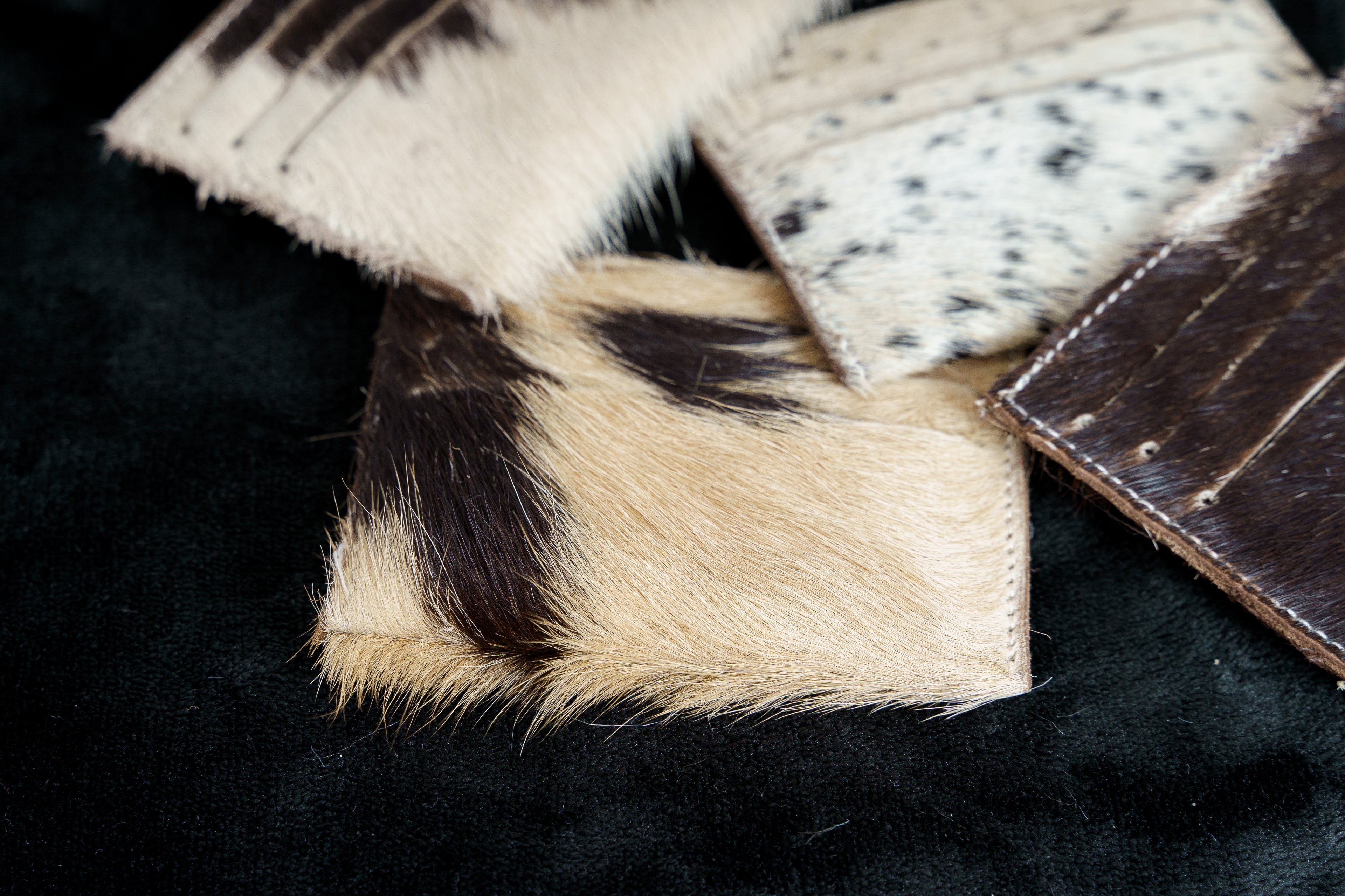 Cowhide cardholders