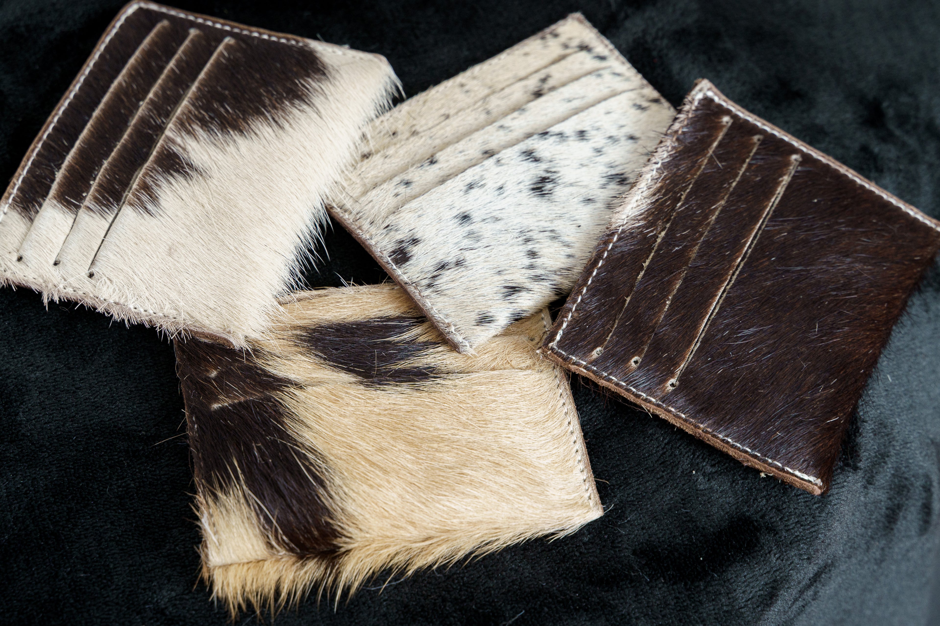 Cowhide cardholders